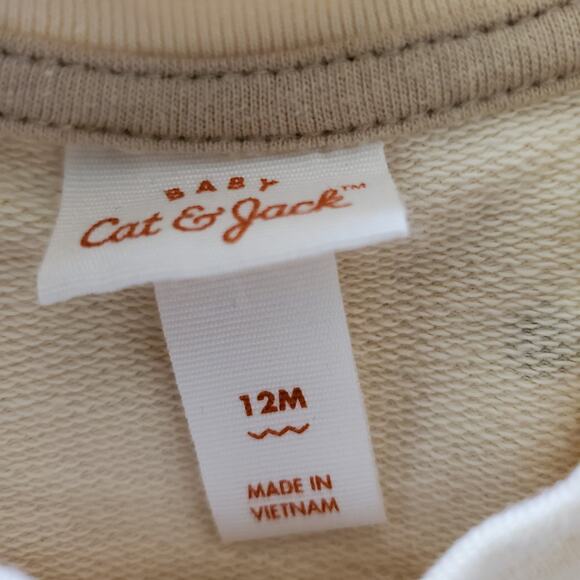 Carter's‎ Cat & Jack Size 12 Months Long Sleeve Bodysuits Pre-Owned - Picture 4 of 7